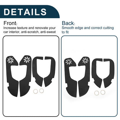 Car Door Anti Kick Pad Sticker Protector Set for Lexus ES 2019–2024