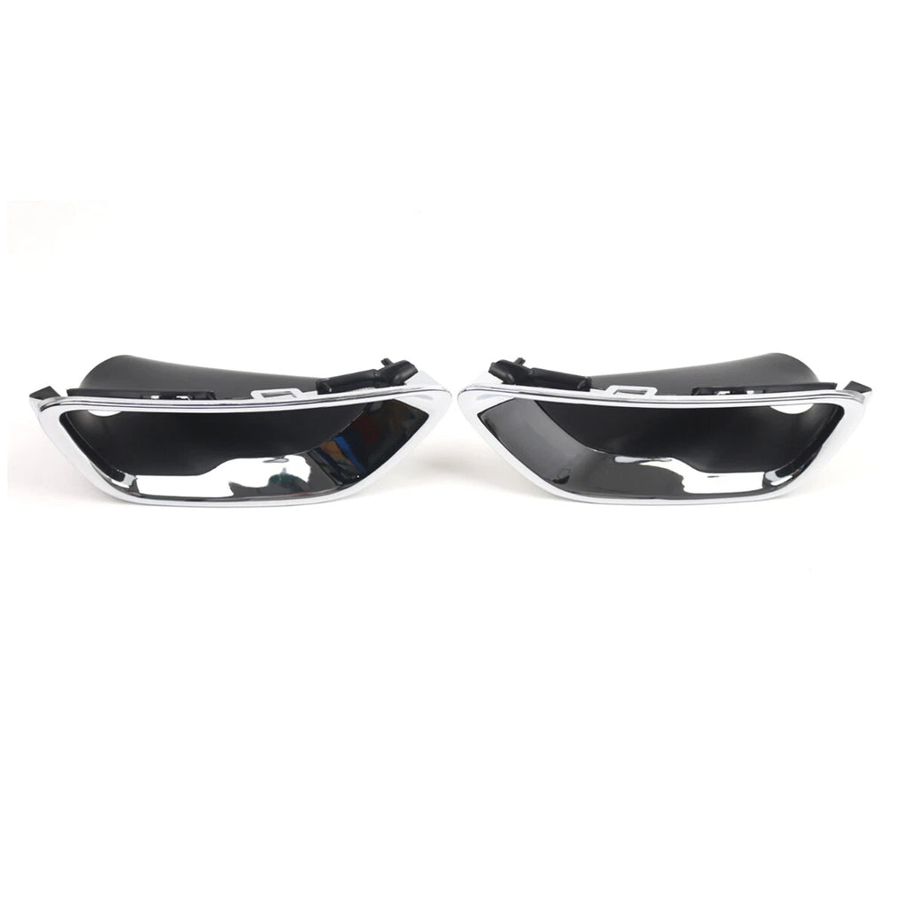 Pair of Fog Light Lamp Bezel Covers for Jeep Grand Cherokee WK2 (2017–2022)