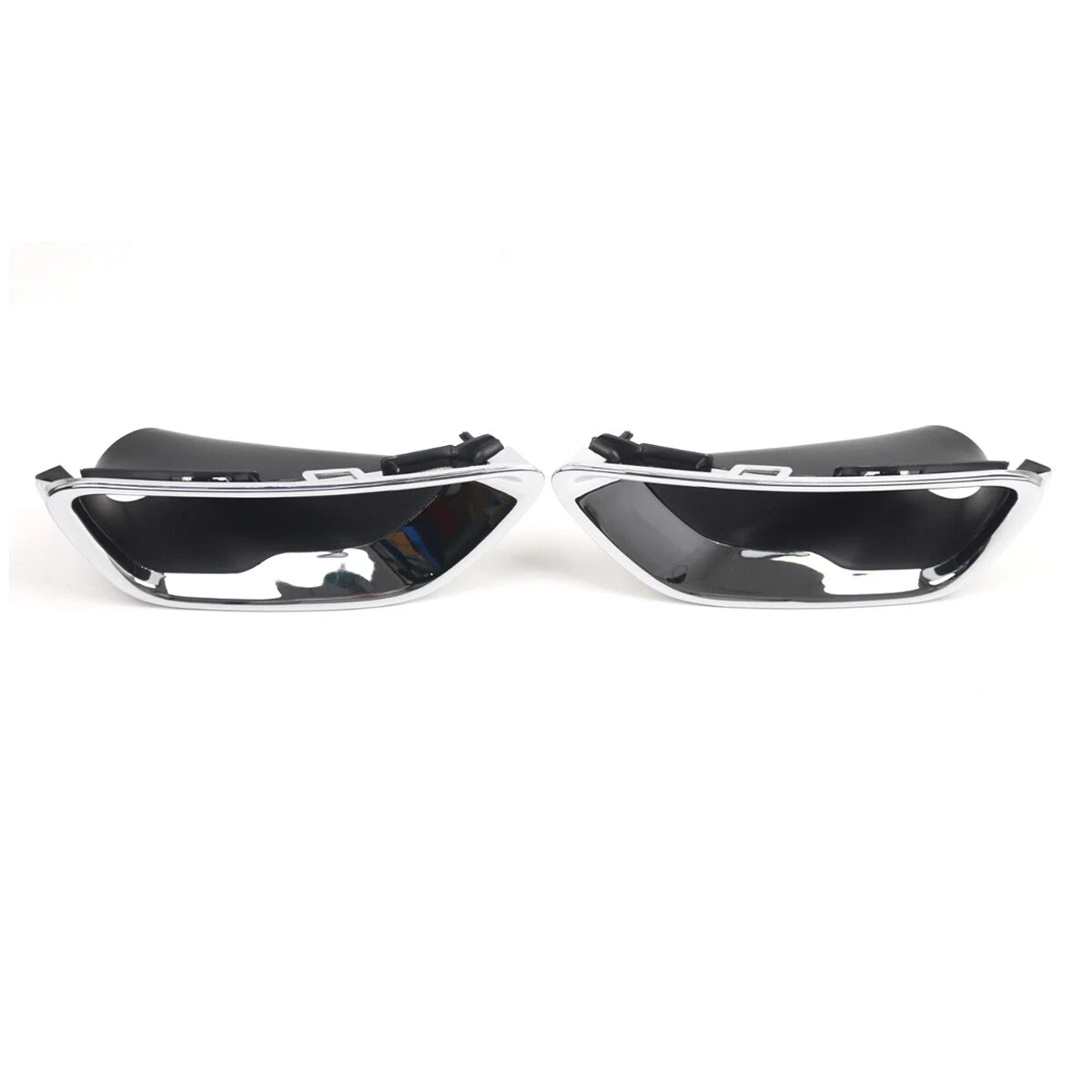 Pair of Fog Light Lamp Bezel Covers for Jeep Grand Cherokee WK2 (2017–2022)