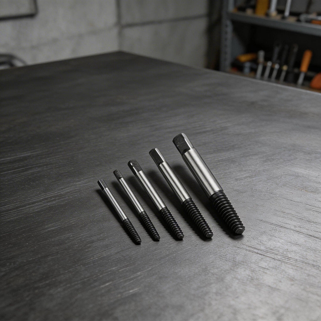 5pcs Screw Extractor Set for Stripped Broken Rusted Screws