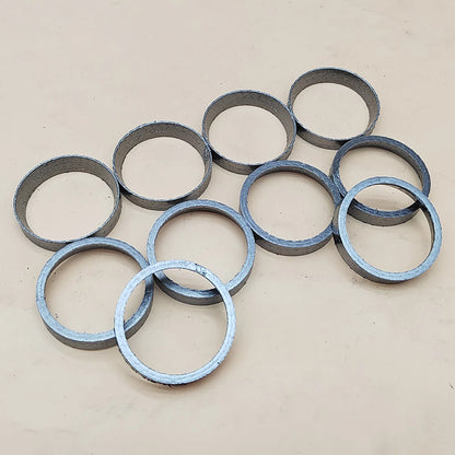 10 Pack Tapered Exhaust Gaskets 65324-83C for Harley Twin Cam (1999–2017)