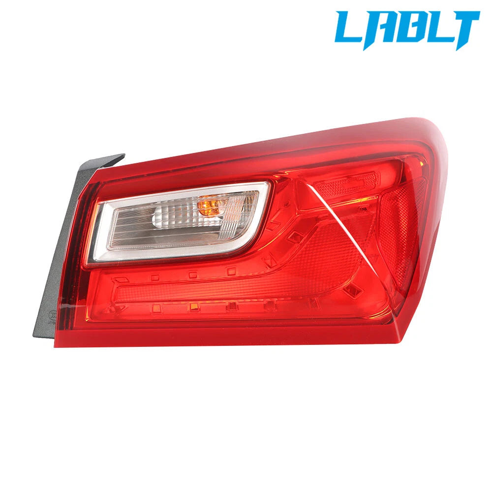 Right Passenger Side Outer Tail Lights for Chevy Malibu (2016–2021)