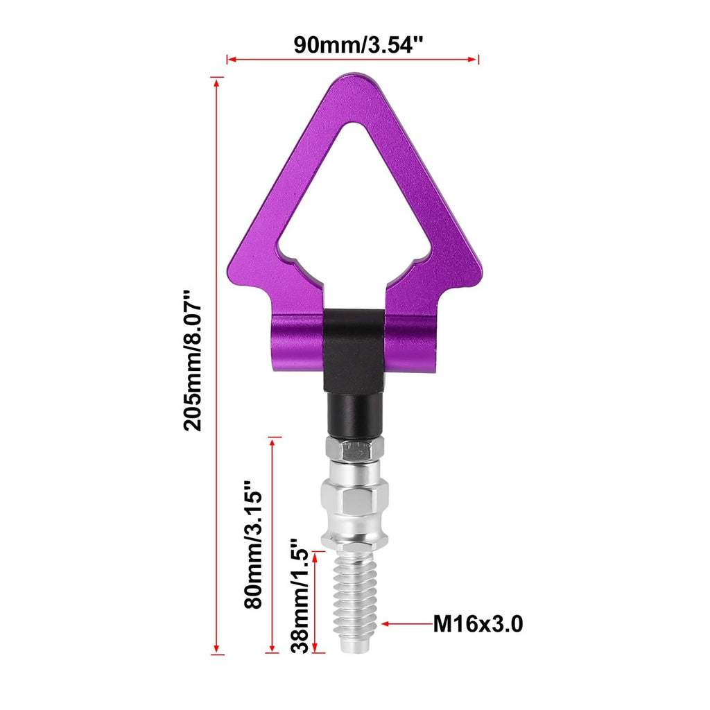 Tow Hook Triangle Ring Screw On for BMW 3 5 7 Series Z3 Z4 (2000–2020)
