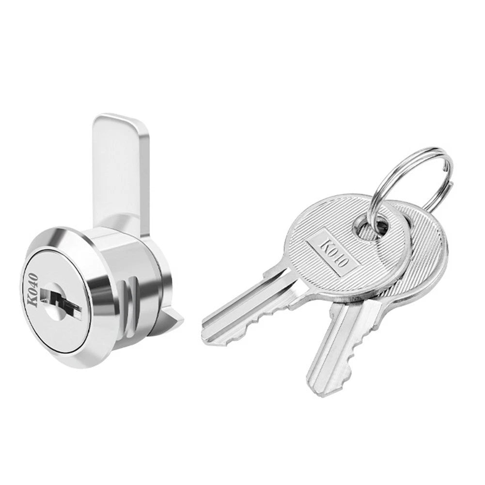 Cash Register Lock with Thickened Plate & 2 Keys for
