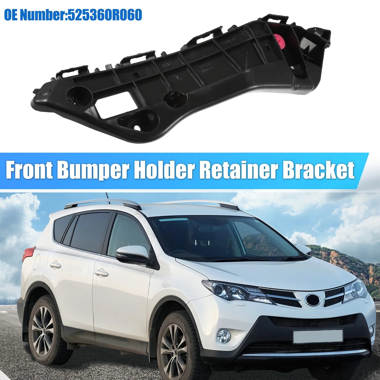 Left Side Front Bumper Mounting Support Bracket for Toyota RAV4 (2019–2024)