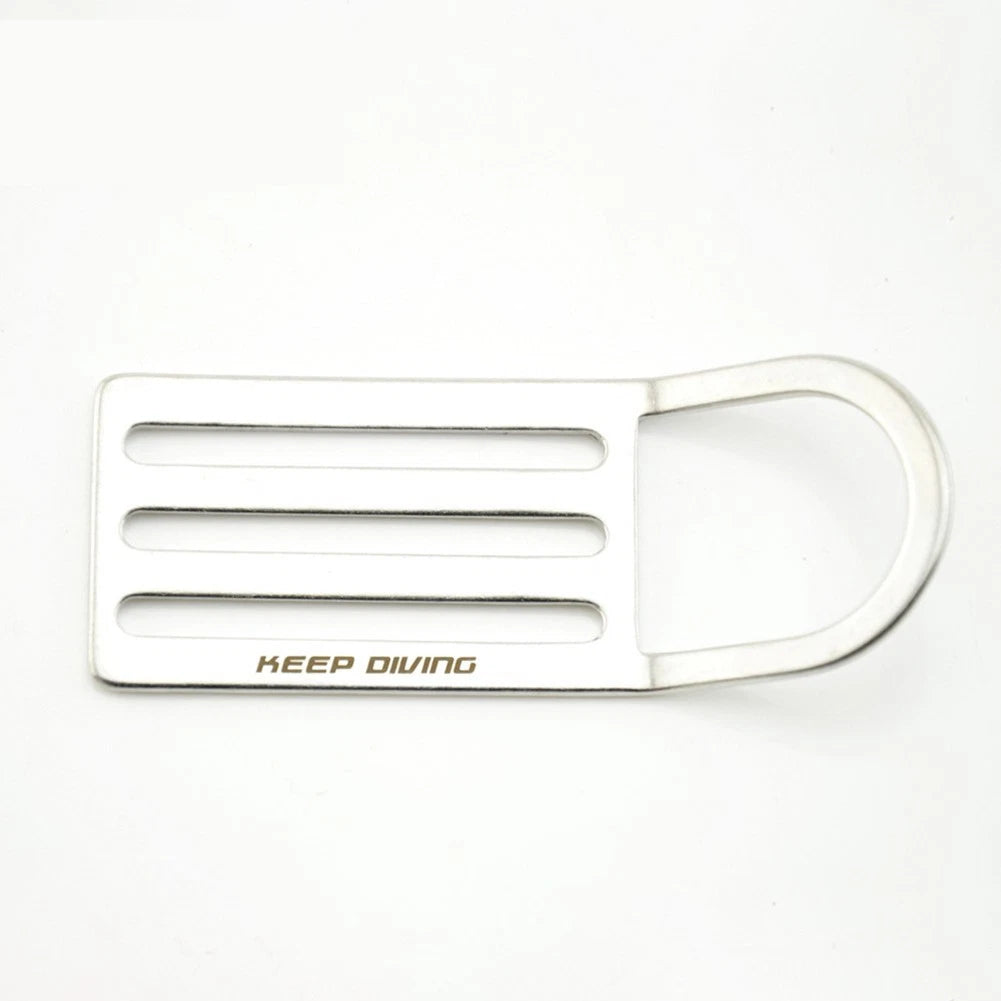 3.8 Inch Stainless Steel Bent D Ring for Scuba Diving