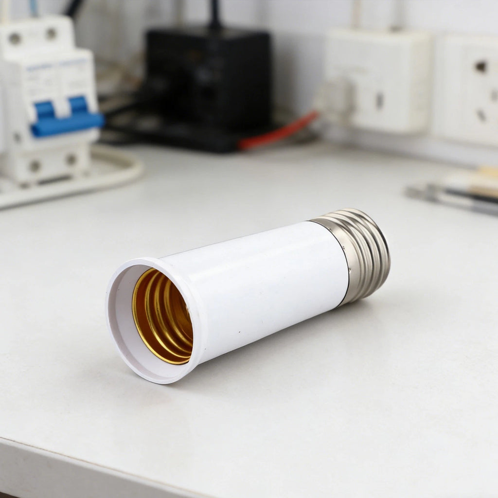 E27 Extension Socket Adapter for LED Bulbs (Up to 100W)