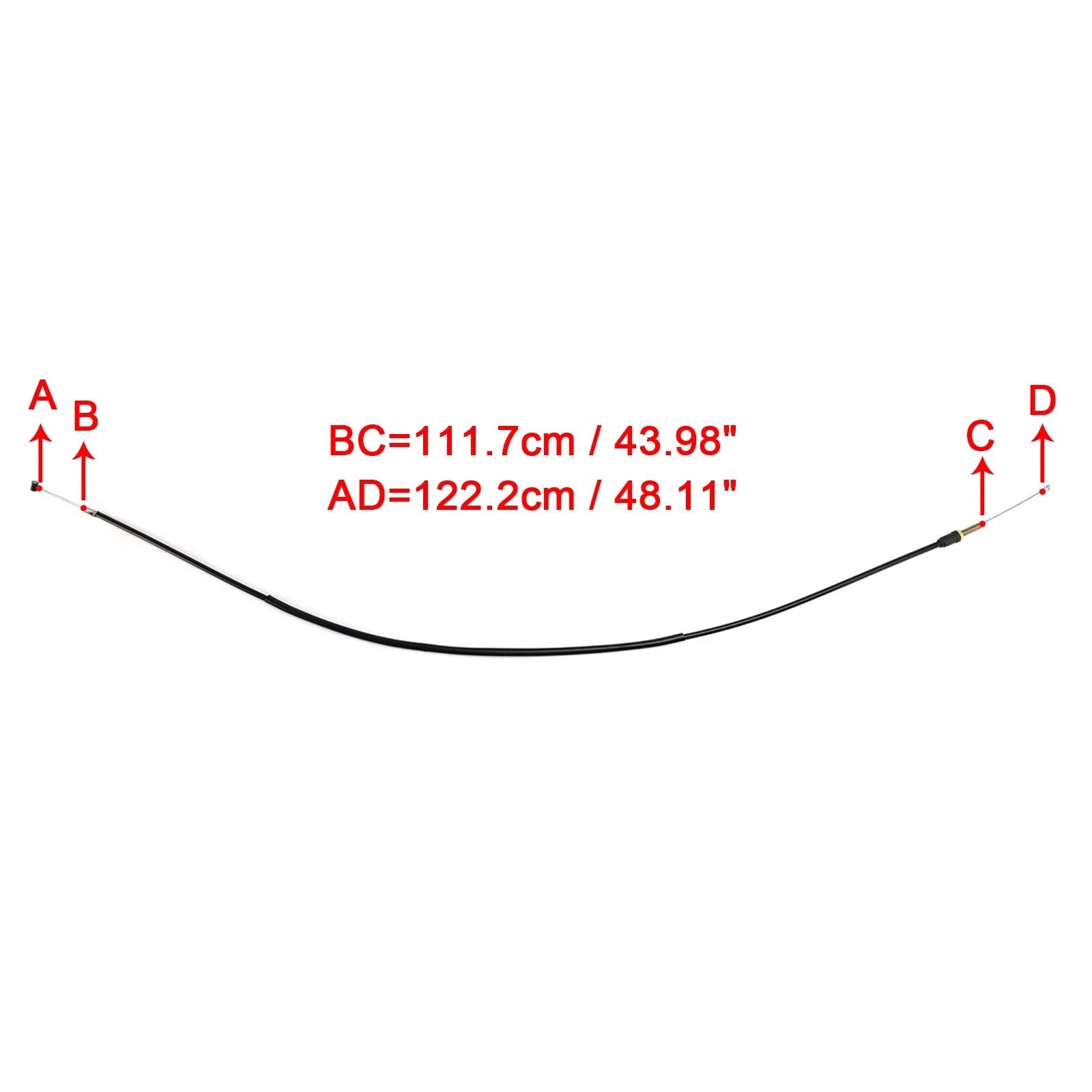 Clutch Cable Wire for Yamaha YZF R6 (2006–2009) T9