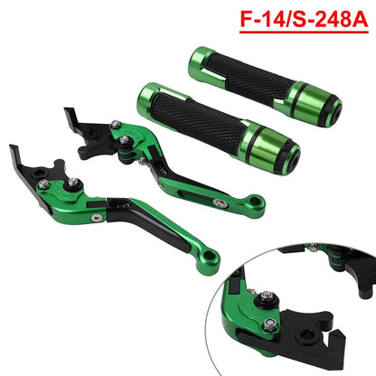 Folding Extendable Brake Clutch Lever Grip Set for Suzuki GSX-S750 (2017–2020)