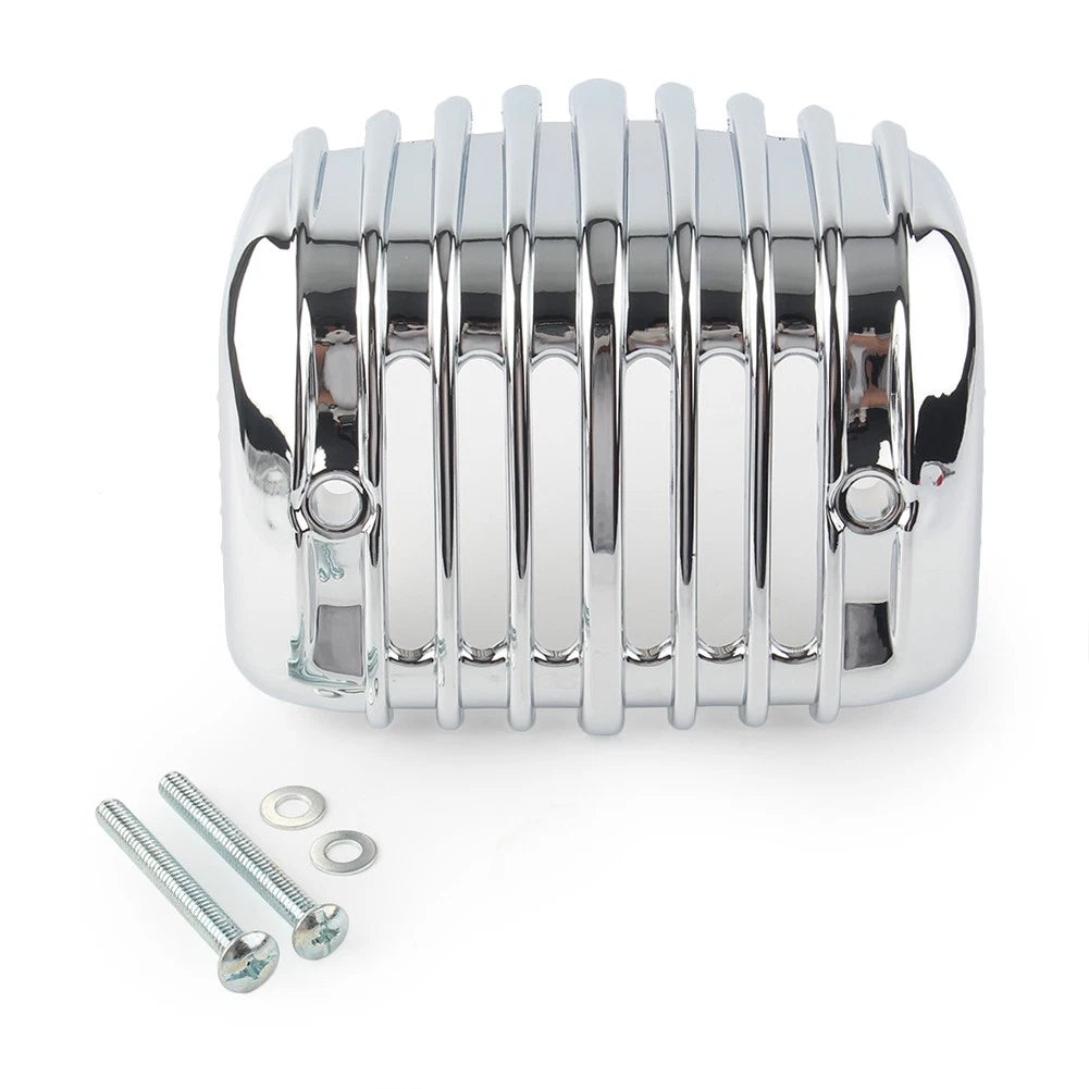 Chrome Voltage Regulator Cover for Harley Softail FXS FXSB FLSTSB FXSTC (2011–2023)