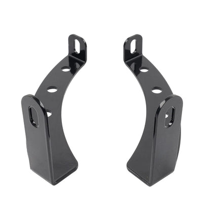 Black Fairing Support Mount Bracket Kit For Harley Road Glide FLTR FLTRX 2015+