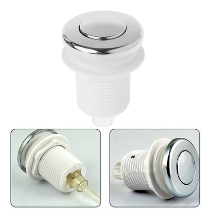 Air Pressure Switch for Bathtub 32mm Black Spa Waste Button