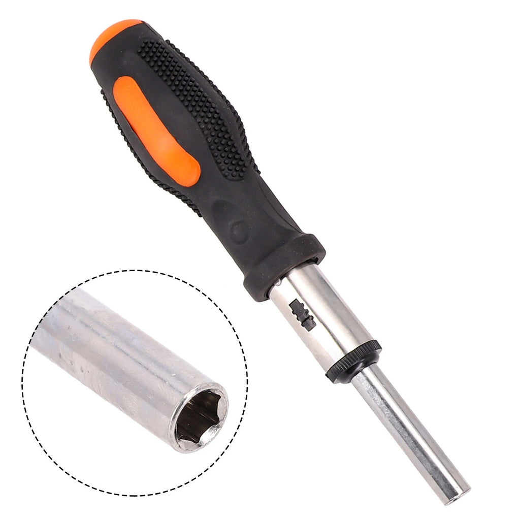 Screwdriver Handle Ratchet Bit Set for Automotive Use