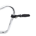 Saddle FootPeg 3" Footrest for Harley (1.25" Engine Guard Crash Bar)