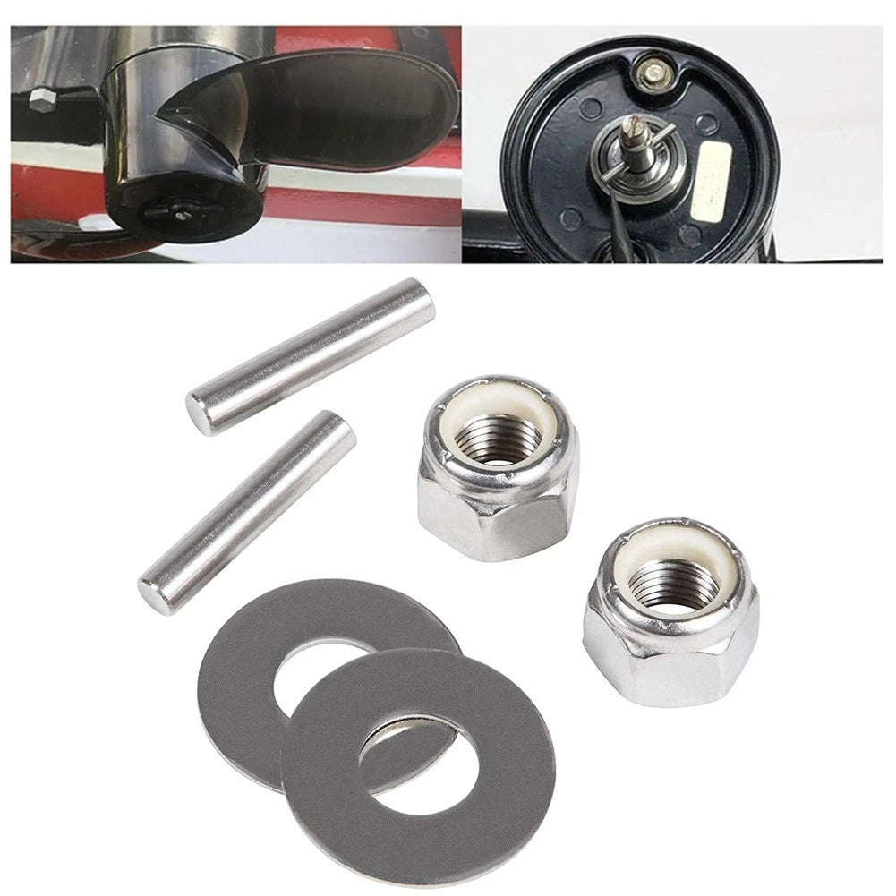 Prop Nut Kit MKP34 for Trolling Motor (Includes Prop Nuts and Washers)
