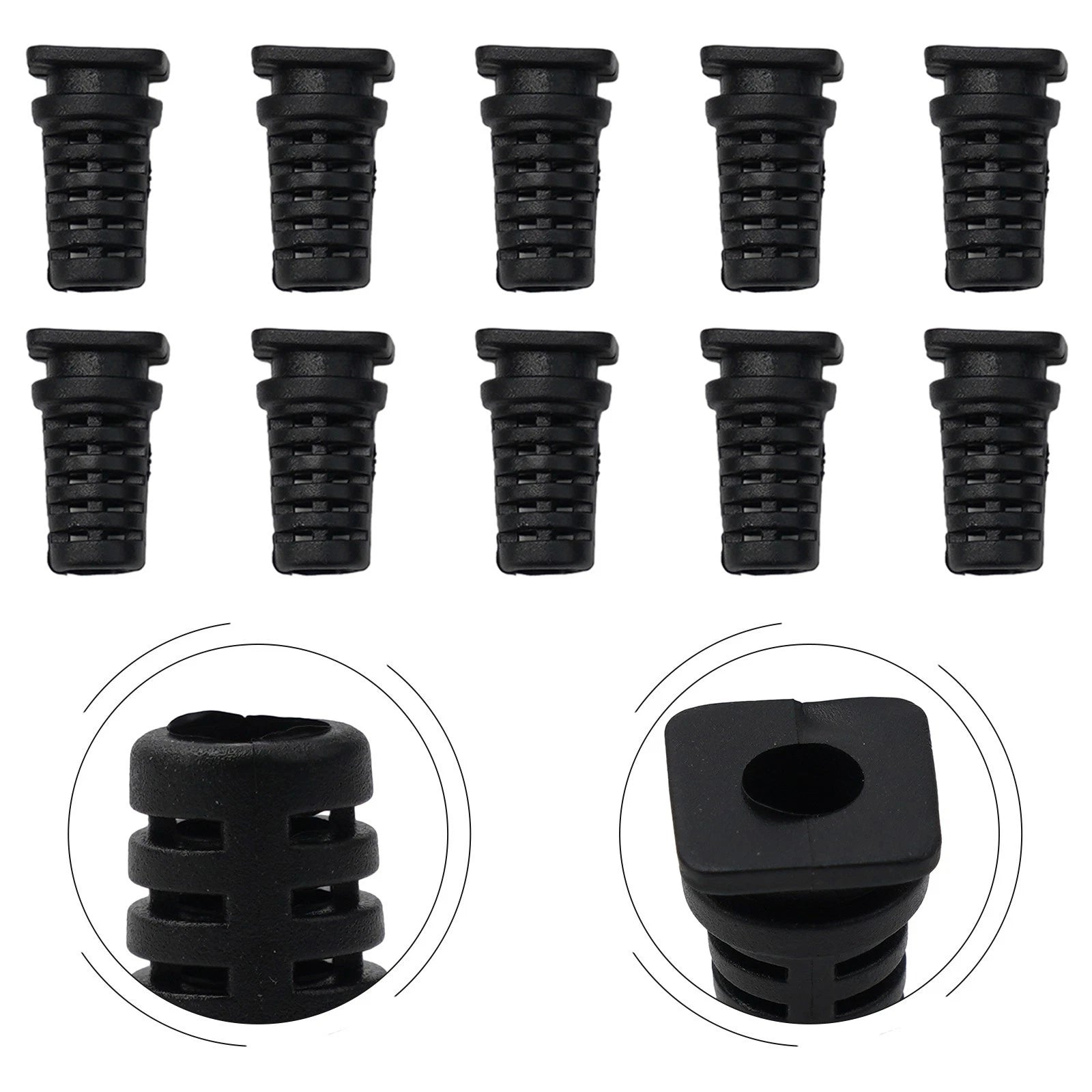 Cable Sleeves for Power Tools (Black/White)