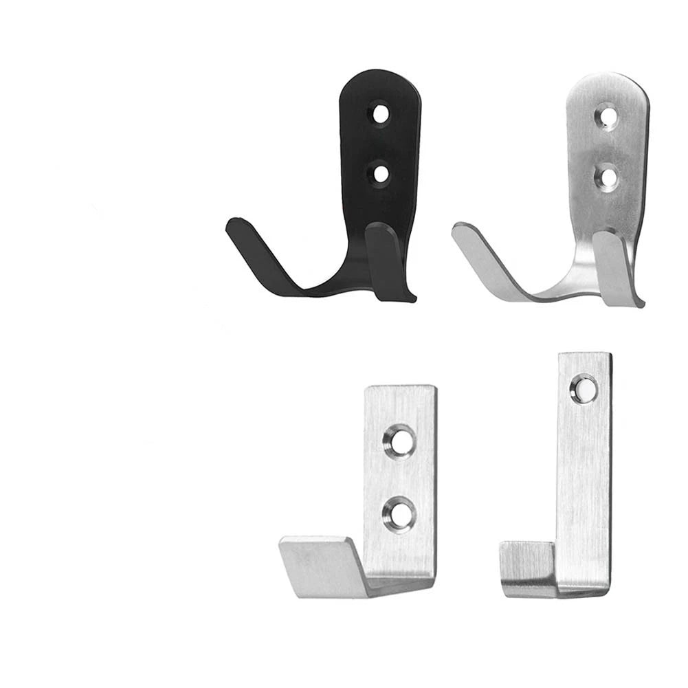 Towel Coat Hanger with J Hooks for Space Saving (Fits )