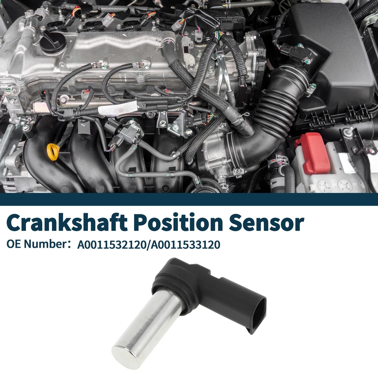Crankshaft Position Sensor Replacement for Mercedes-Benz Vario (1996–2013)