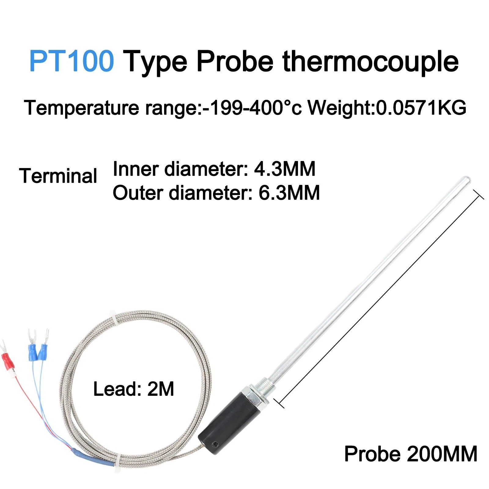 Thermocouple Probe for Control Equipment (High Temperature Resistance)