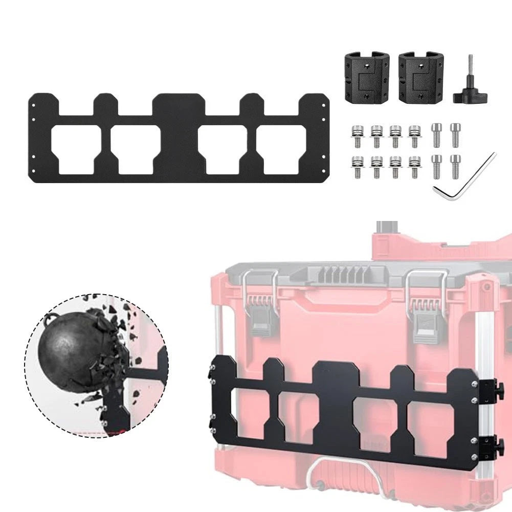 Foldable Front Storage Bracket for Packout Toolboxes (No Drilling)