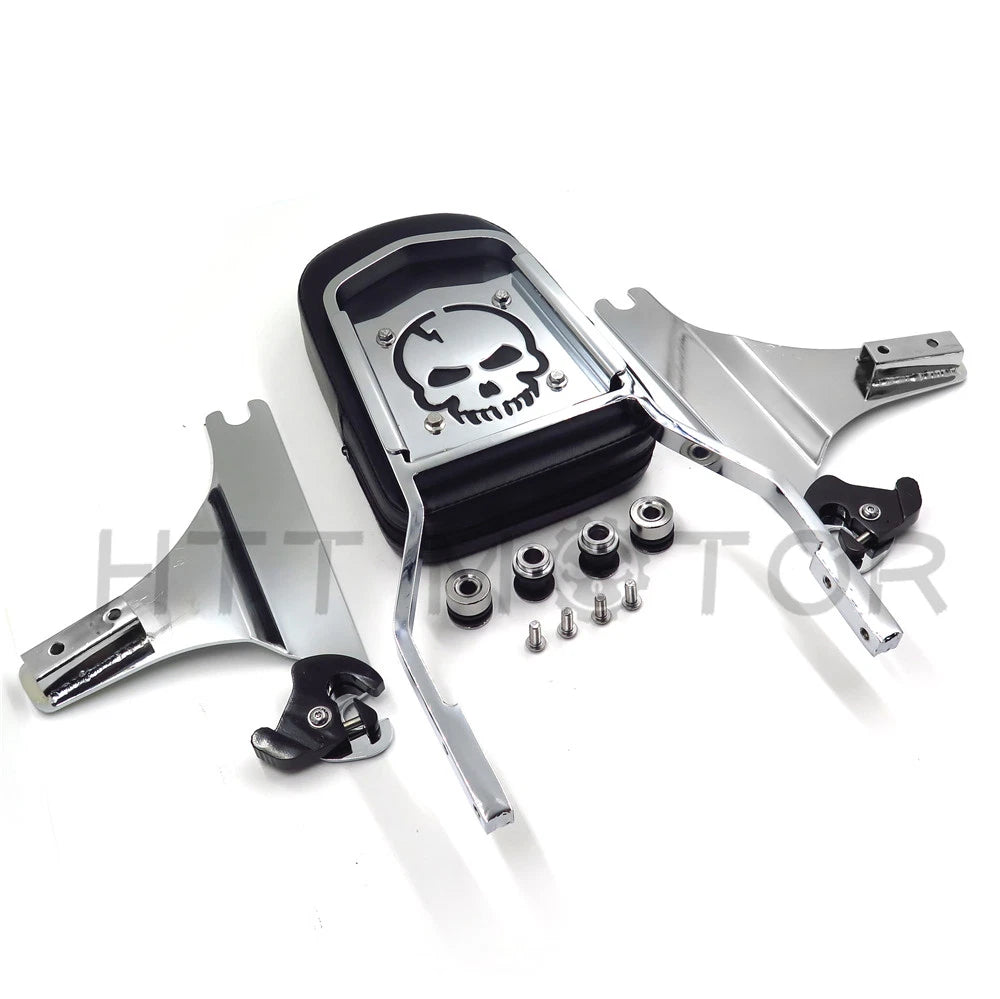 Quick Detachable Sissy Bar Passenger Backrest for Harley Davidson Softail (2000–2023)