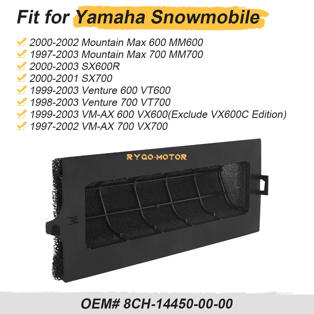 Air Filter Cleaner for Yamaha Mountain Max Venture VMAX 600 700 (1996–2003) 8CH-14450-00-00