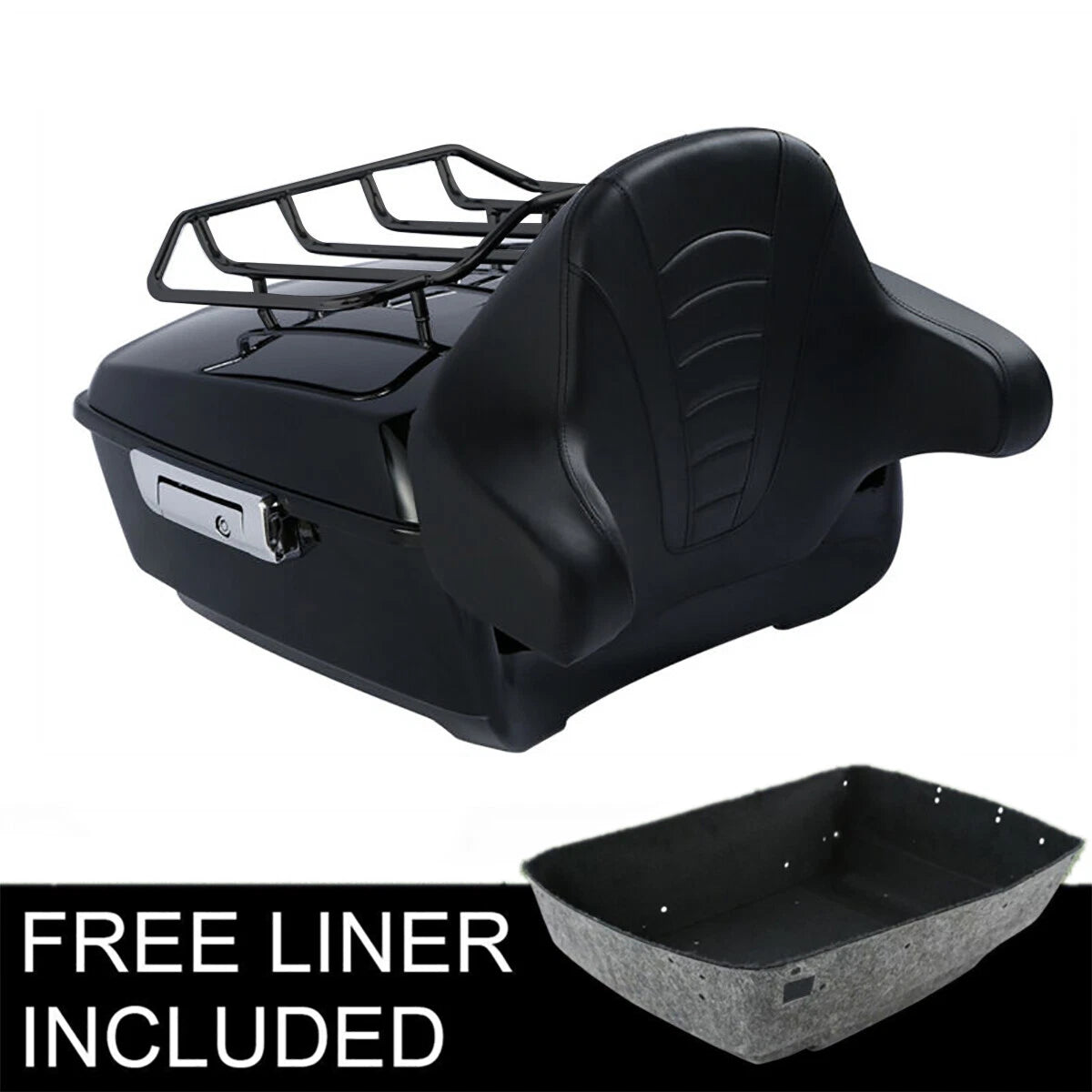 Backrest Pad for Harley Touring Glide (2014–2025)