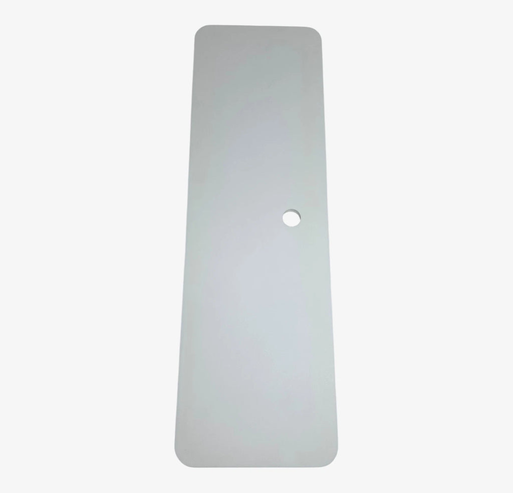 White Polycarbonate Marine Hatch Sheet Panel 24.625" x 7.75" x 0.5"