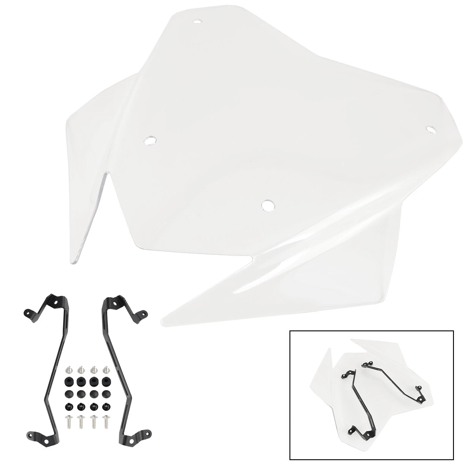 Windshield Windscreen for Ducati Multistrada V4/S/S Sport (2021–2023)