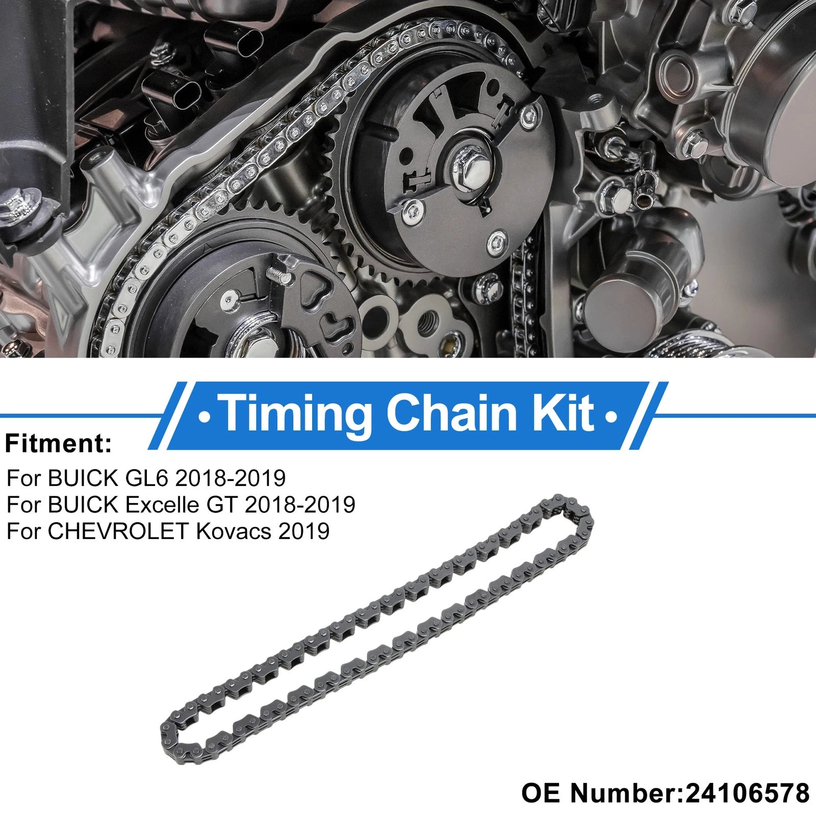 Timing Chain Kit Replacement for BUICK GL6 (2018–2019)