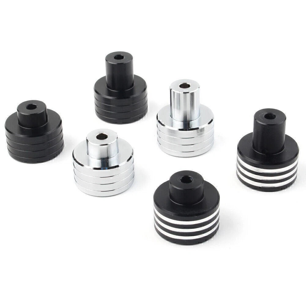 Black CNC Handle Bar End Plug for Honda Rebel 500 CMX500 300 CMX300 (2017–2019)