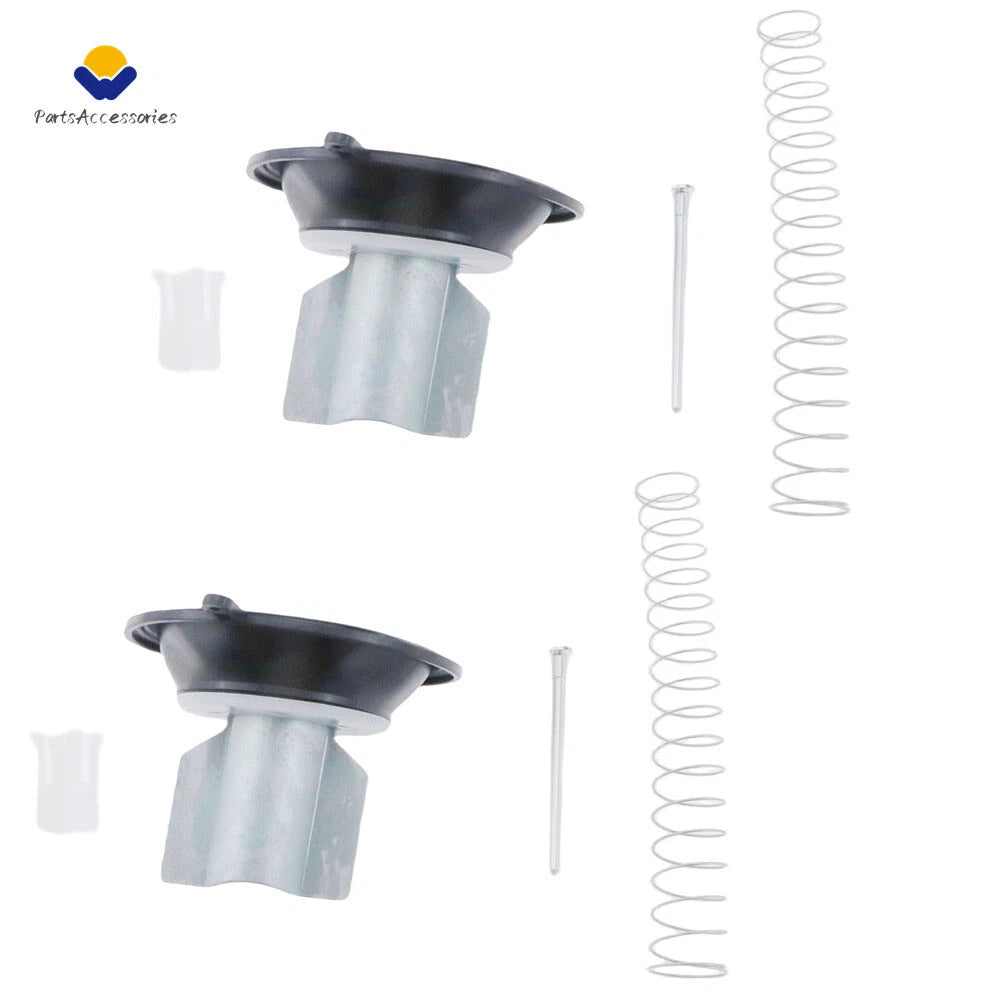 Set of 2 Carburetor Diaphragm Valve Slides for Kawasaki KVF650 KFX700 16126-1226