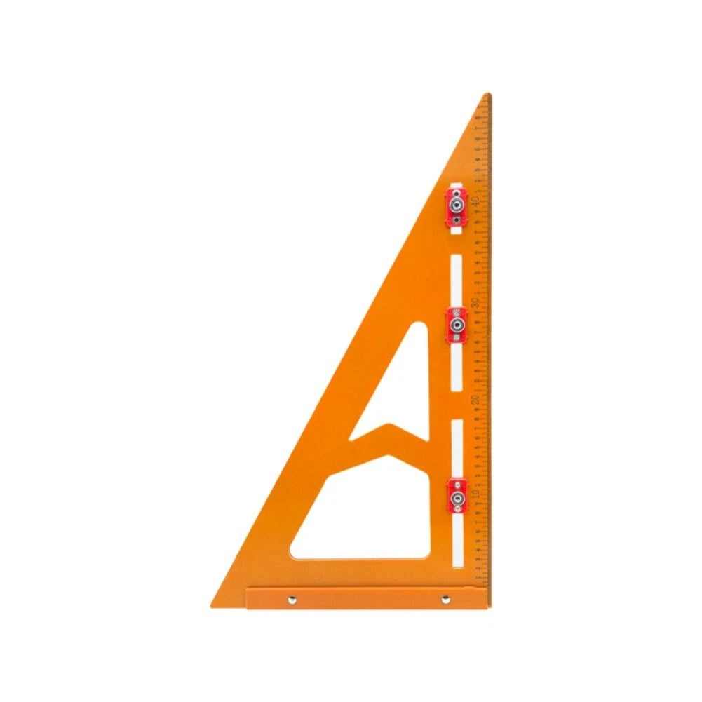 Adjustable Wooden Square with Locator Slide for Various Applications