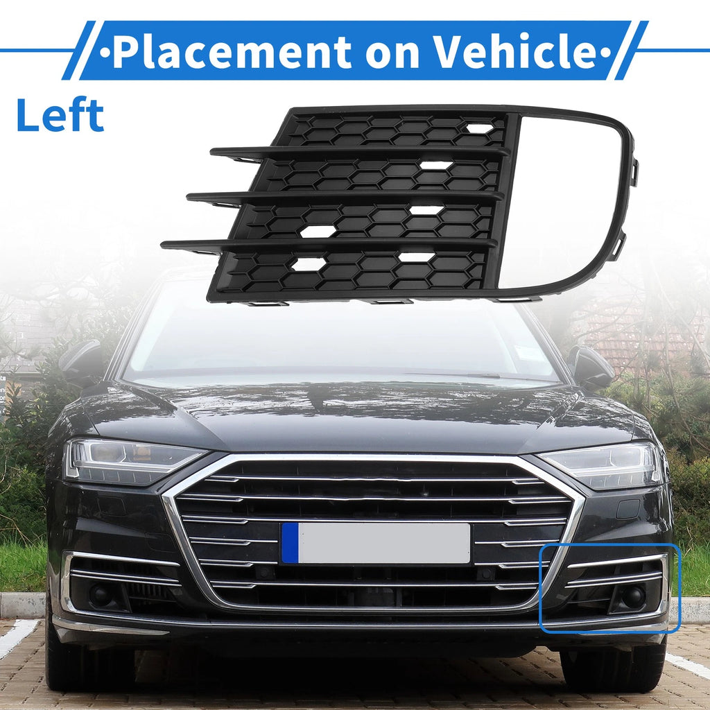 Front Left Fog Light Grill Replacement for Volkswagen Tiguan (2013–2017)