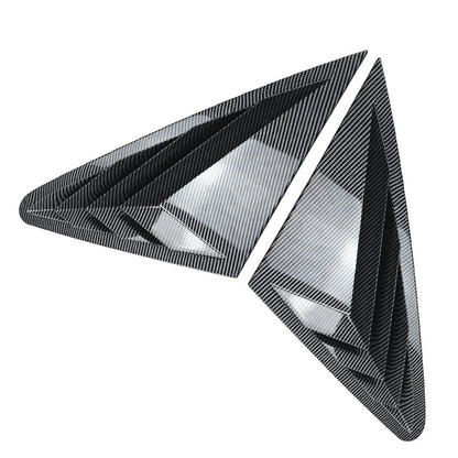 Rear Window Shutter Louvers Cover Trim for Audi Q5 (2018–2024)