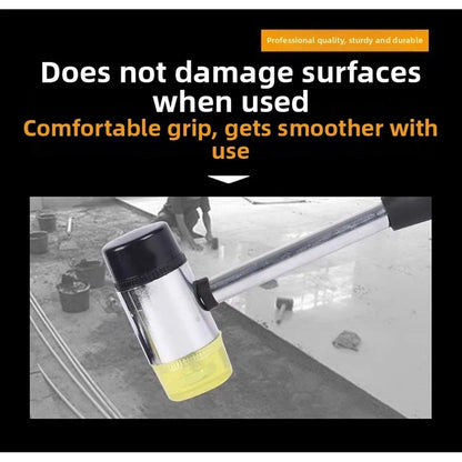 Rubber Mallet with Non-Slip PVC Handle for Home Toolbox
