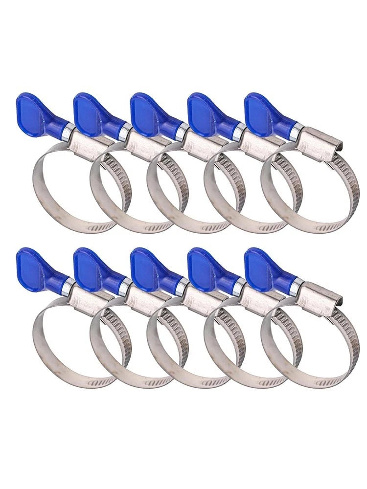 Stainless Steel Hose Clamps for Automotive (Effortless Installation)