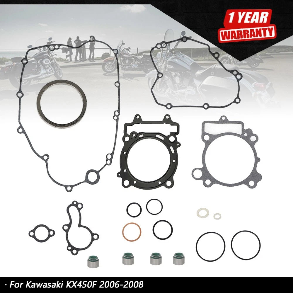 Complete Gasket Kit for Kawasaki KX450F (2009–2015)