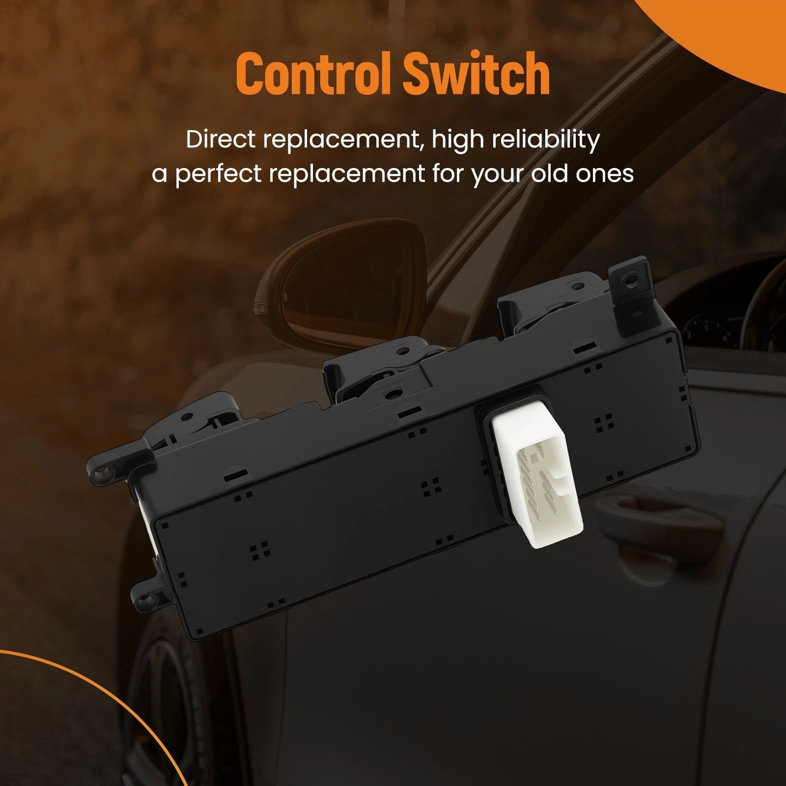 Power Window Switch for Hyundai Sonata (2008–2010) 935703K600 DWS863 Front Left
