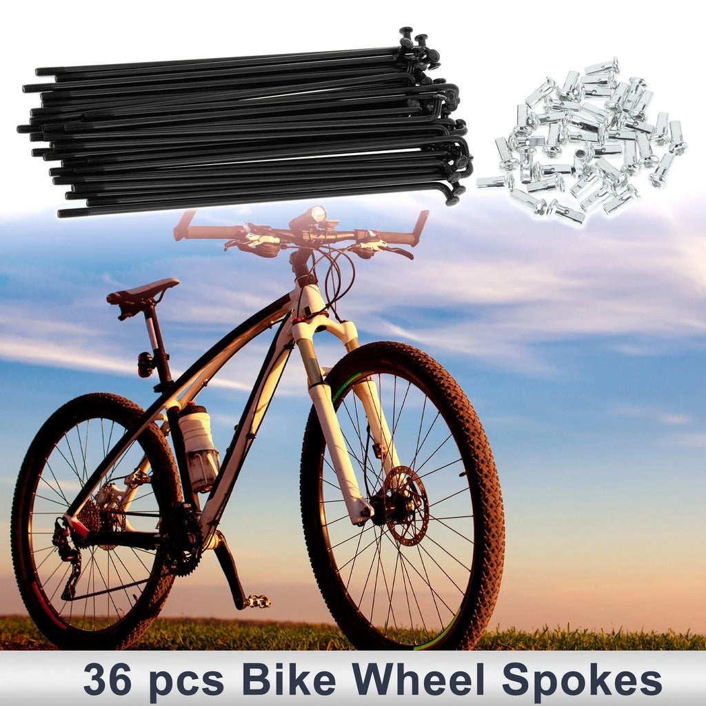 Bicycle Spokes Nipple Set 131mm for Universal Carbon Steel (2005–2015)