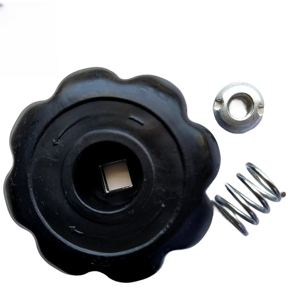 PVC Oxygen Cylinder Handwheel Handle Switch for Argon Valve (8x8mm)