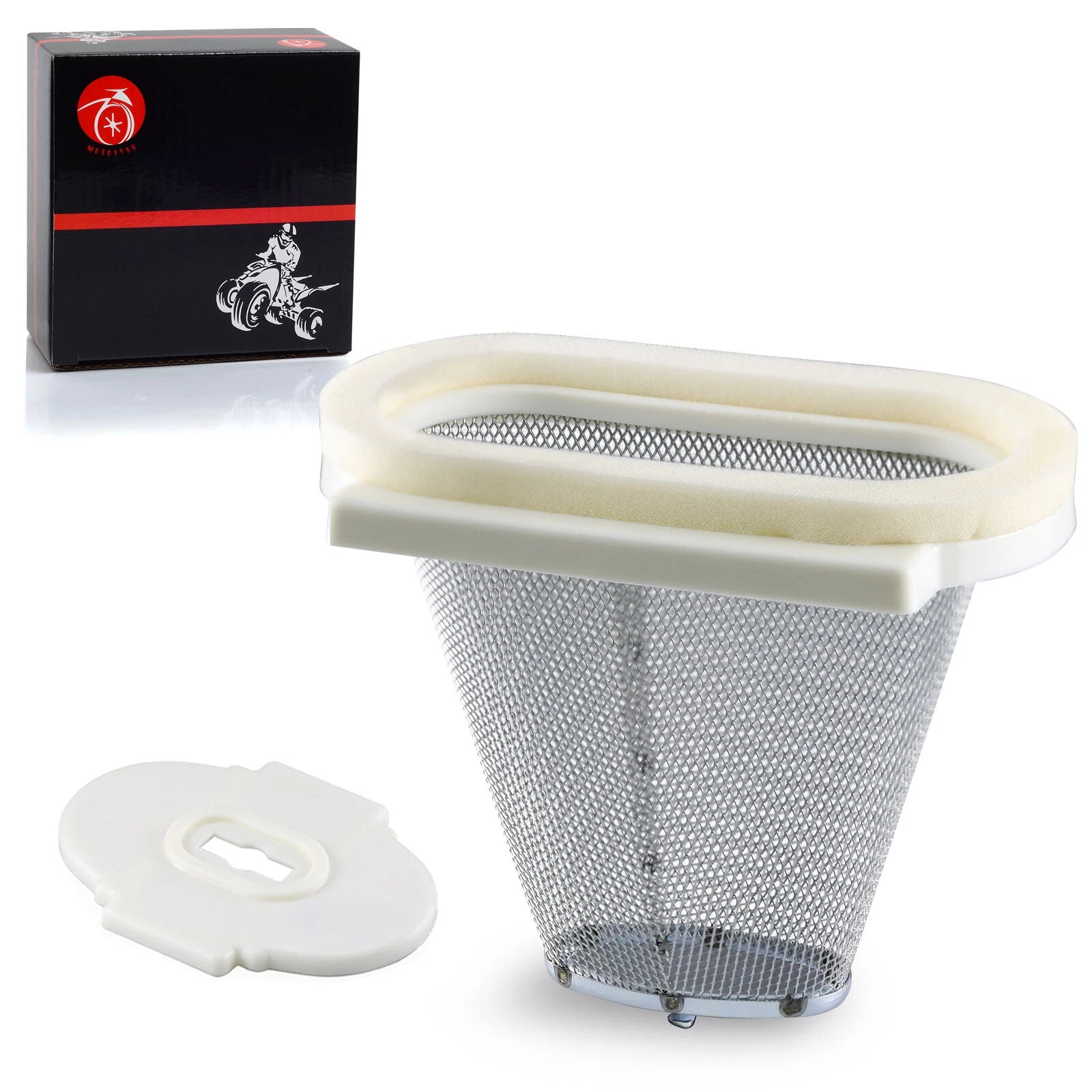 Air Filter Cage Guide End Cap for Yamaha Raptor 660 660R YFM660R (2001–2005)