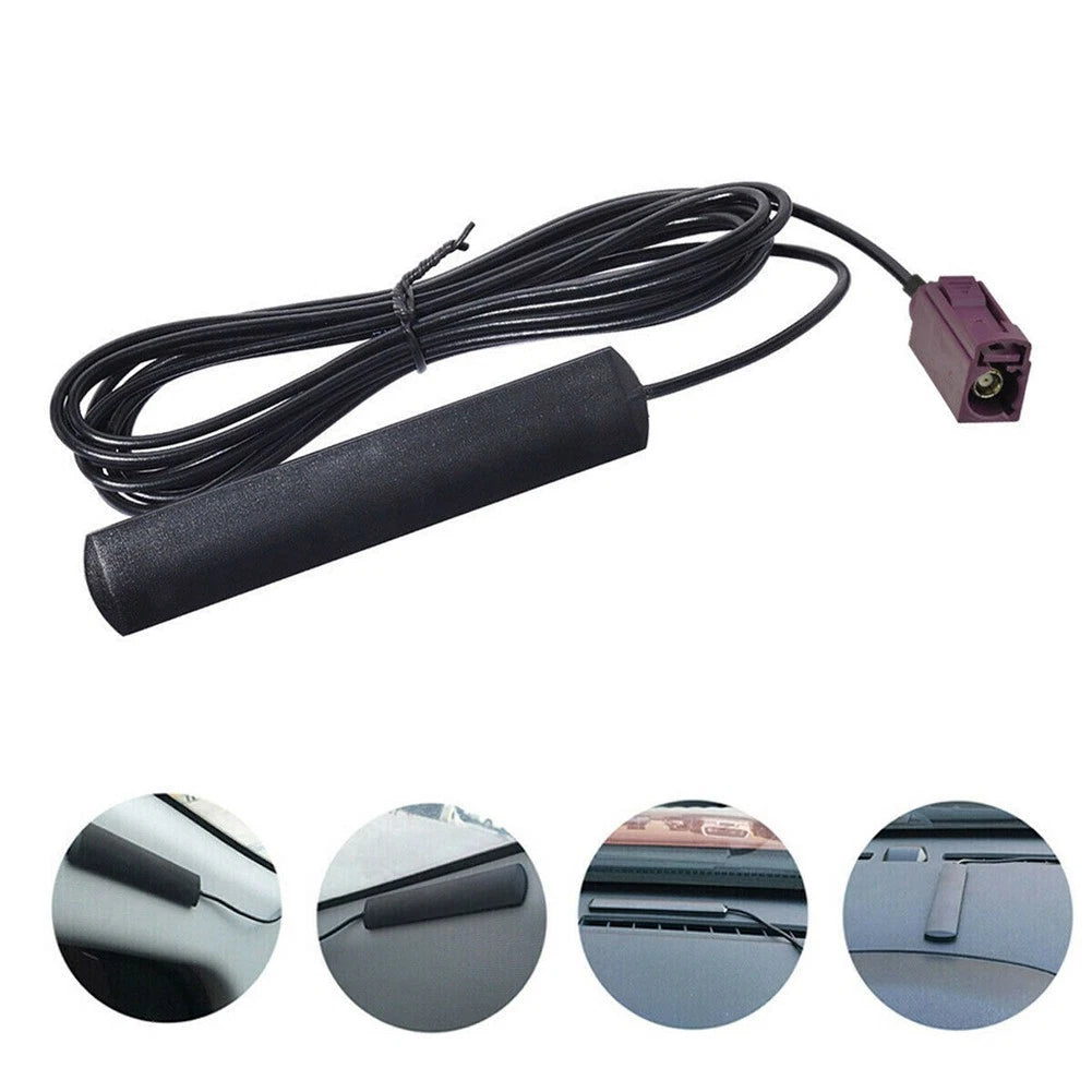 Car Radio Stereo Antenna for Universal Fit (3DBi, 50 Ohms, Copper Plated)