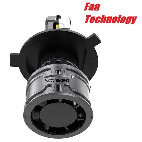 2X H4 9003 LED Headlight Bulbs for