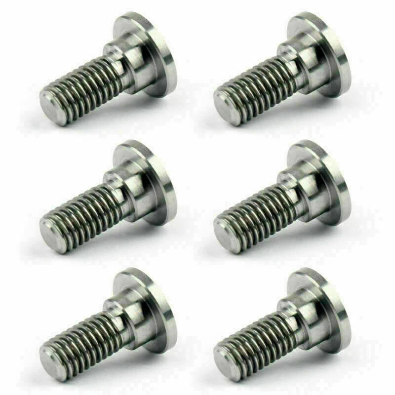 6X M8 x 20mm Titan-color Brake Rotor Bolts for Ducati