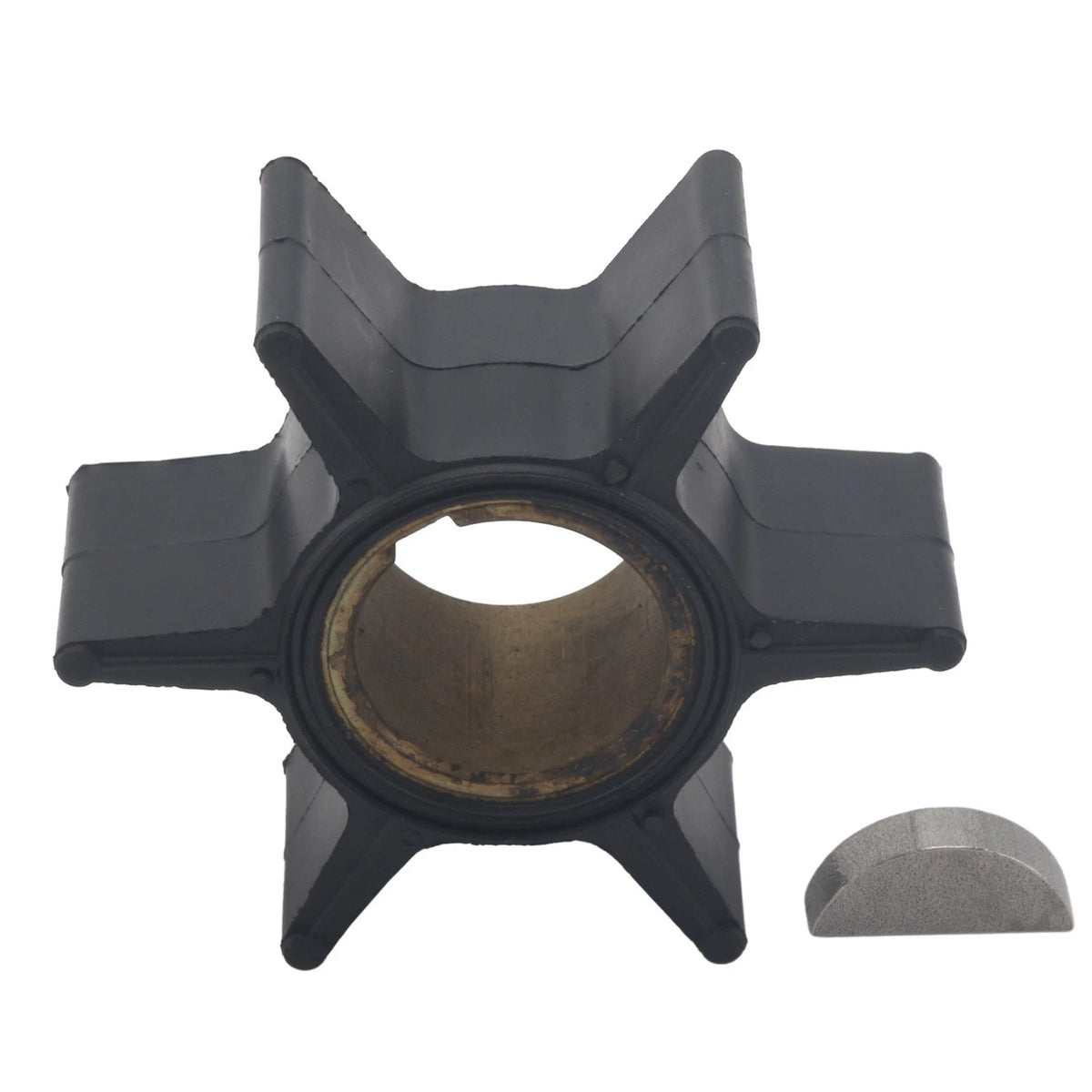 Water Pump Impeller & Key for Evinrude Johnson 40 HP Outboard Engine 390286