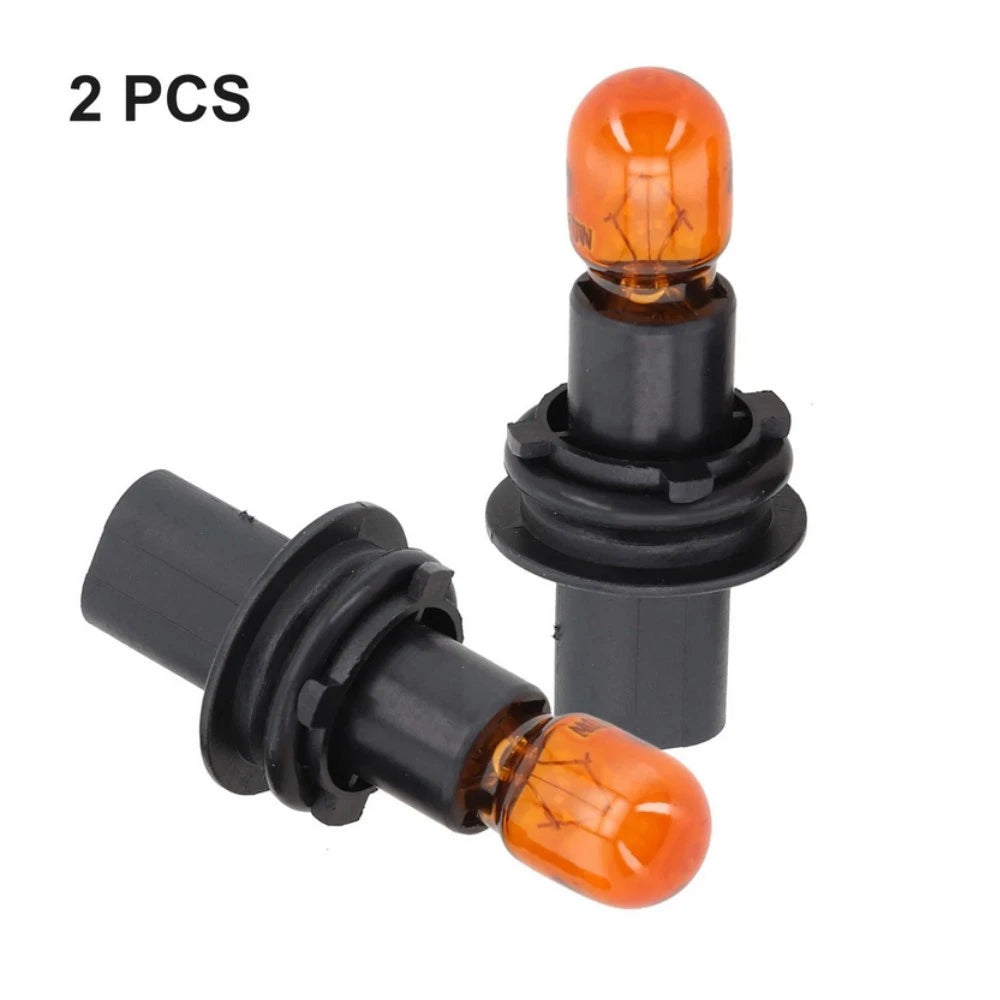 For Mercedes Sprinter 68010096AA Pair Rearview Mirror Light Bulb & Lamp Holder