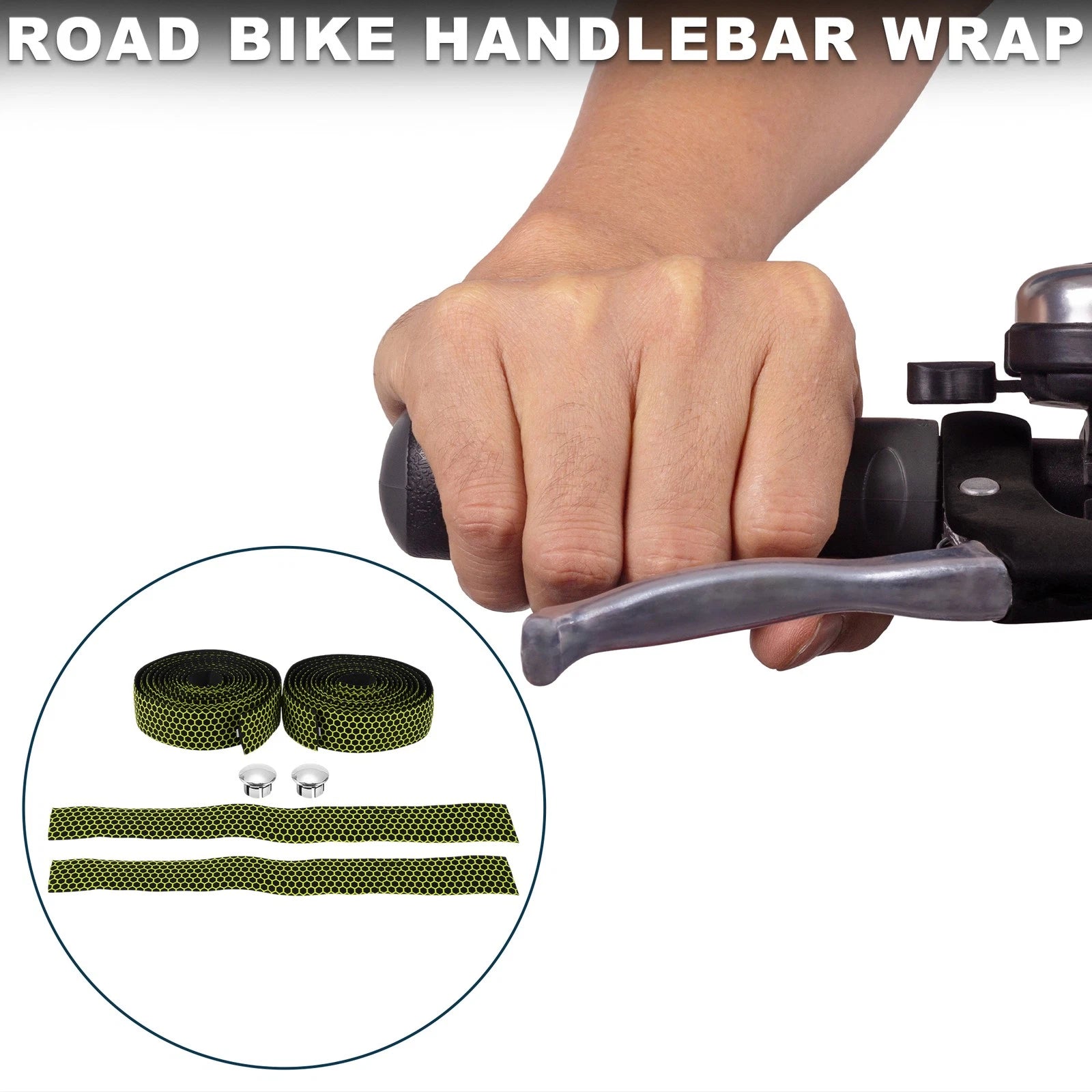 Handlebar Grip Tape Plaid Pattern for Bicycle Bike Handlebar (2000–2025)