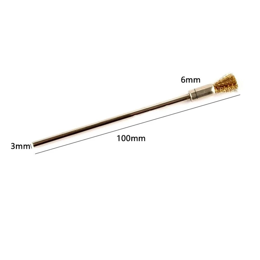 100mm Steel Wire Wheel Brush for Rotary Tool (Polishing, Rust Cleaning)