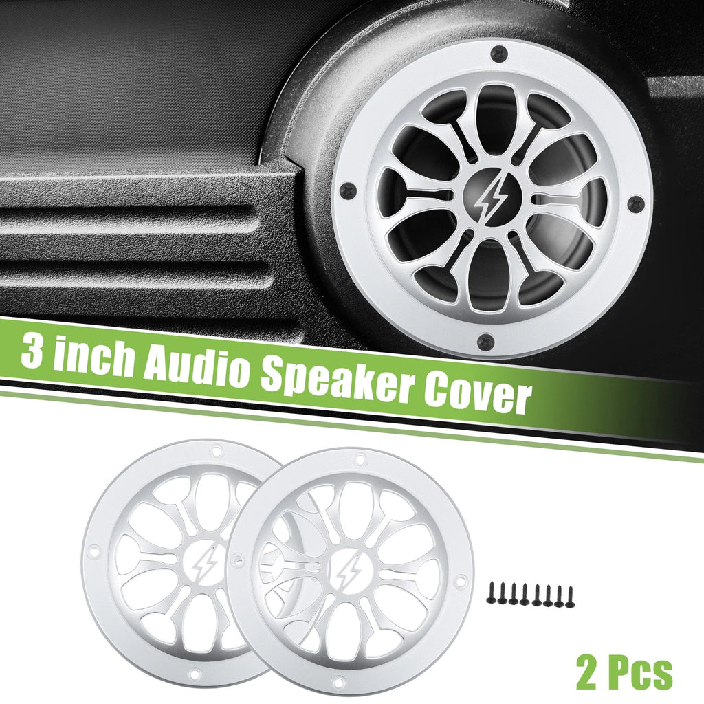 2pcs Speaker Grill Cover for Auto Subwoofer (Universal Fit)